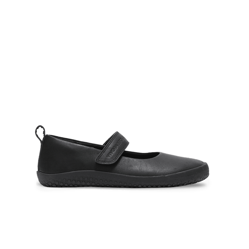 Load image into Gallery viewer, Vivobarefoot Wyn School Juniors Obsidian
