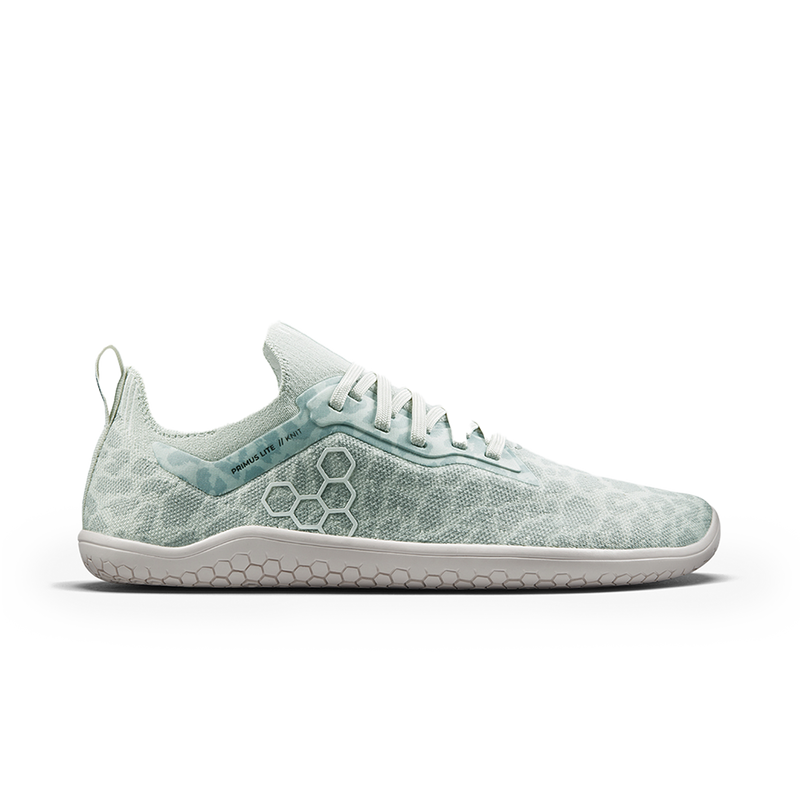 Load image into Gallery viewer, Vivobarefoot Primus Lite Knit Womens Frosted Mint Leopard
