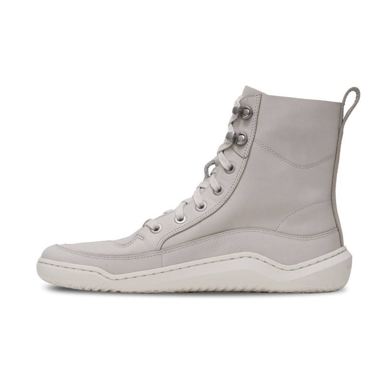 Load image into Gallery viewer, Vivobarefoot Gobi Boot Womens Limestone
