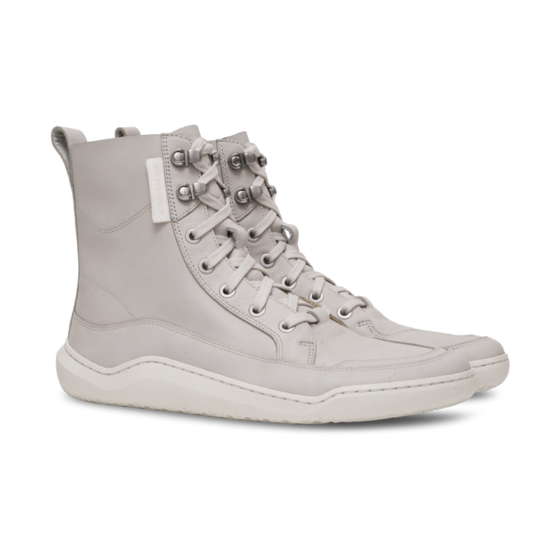 Load image into Gallery viewer, Vivobarefoot Gobi Boot Womens Limestone
