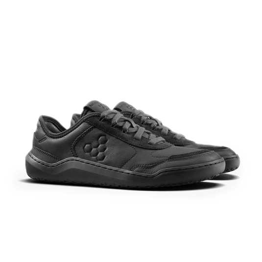 Vivobarefoot Gobi Sneaker Leather Womens Obsidian