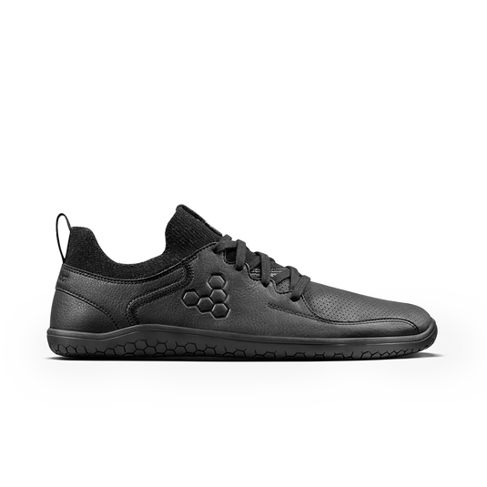 Vivobarefoot Primus Asana Leather Mens Obsidian