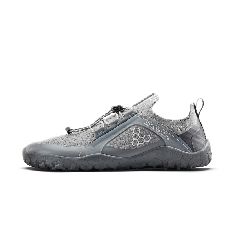 Load image into Gallery viewer, Vivobarefoot Primus Trail Knit FG Mens Ultimate Grey
