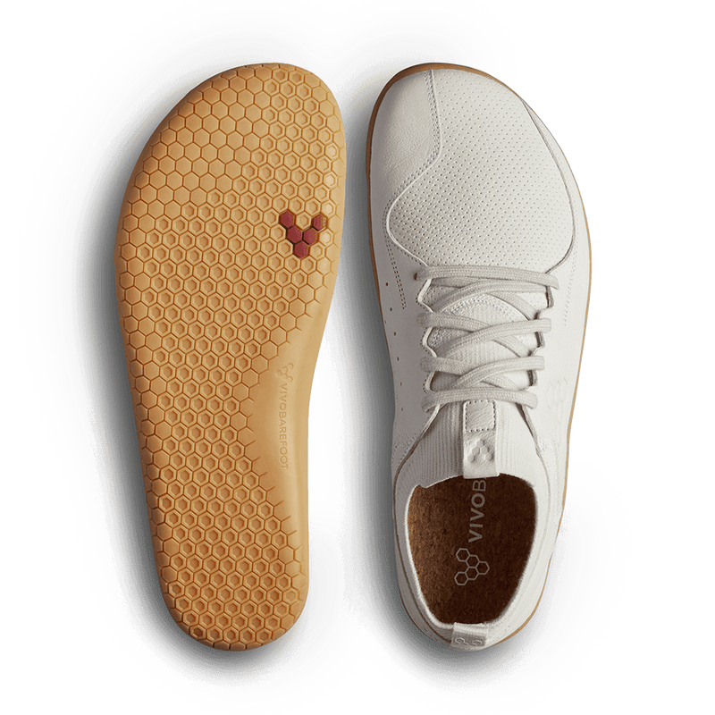 Load image into Gallery viewer, Vivobarefoot Primus Asana Leather Mens Limestone
