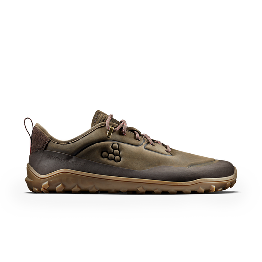 Vivobarefoot Tracker Leather Low Mens Bracken