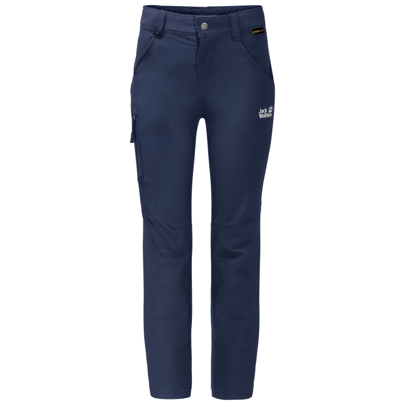 Load image into Gallery viewer, Jack Wolfskin Kids Activate Pants Hiking Trekking Outdoor Childrens Trousers
