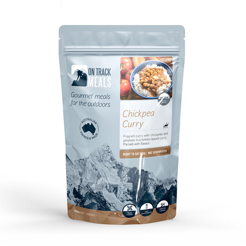Load image into Gallery viewer, On Track MRE Chickpea Curry

