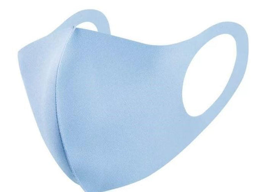 SUMMER Reusable Breathable Face Mask Mouth Mask Anti Dust Haze Protective in Light Blue-0
