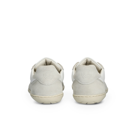 Groundies Nova GO1 Men's Barefoot Sneakers – White/Off-White