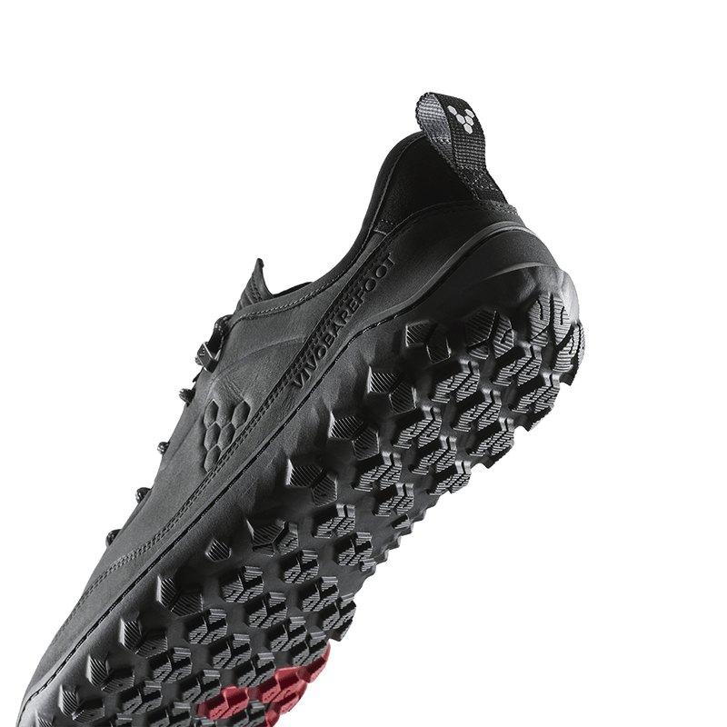 Load image into Gallery viewer, Vivobarefoot Tracker Leather AT Low II Men's Barefoot Hiking Shoe – Obsidian
