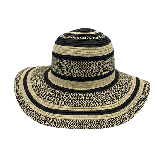 Jacaru 1761 Round Circles Hat – Braided Paper | Adjustable | One Size Fits Most