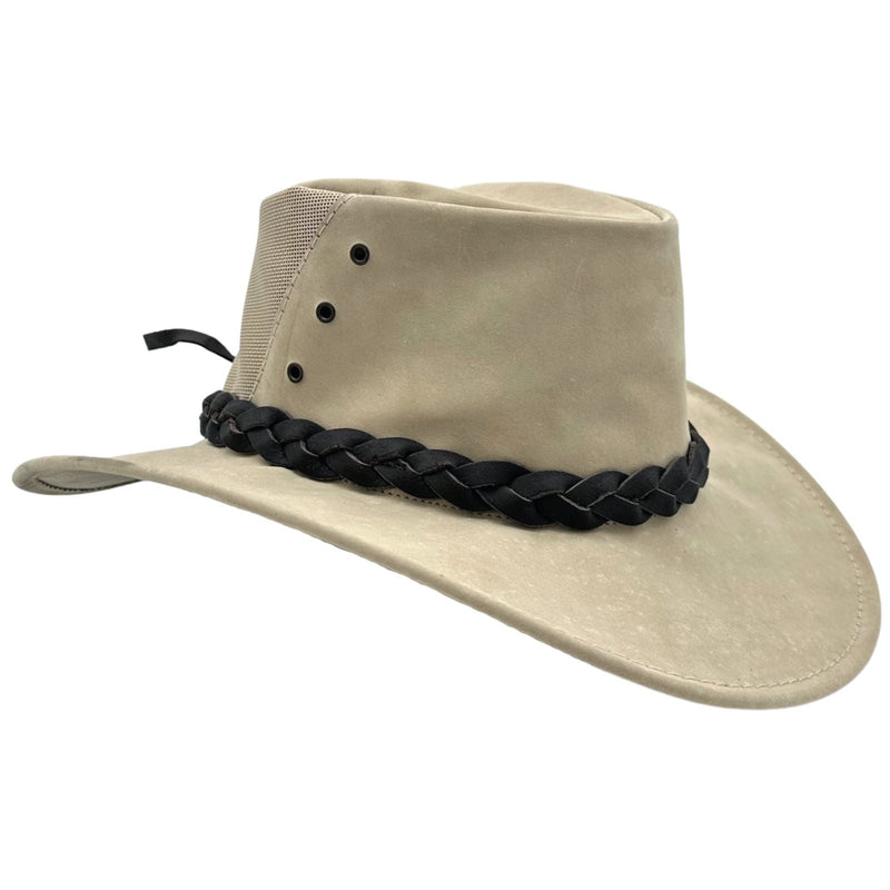 Load image into Gallery viewer, Jacaru 1150 Kangaroo Breeze Hat – Breathable Kangaroo Leather
