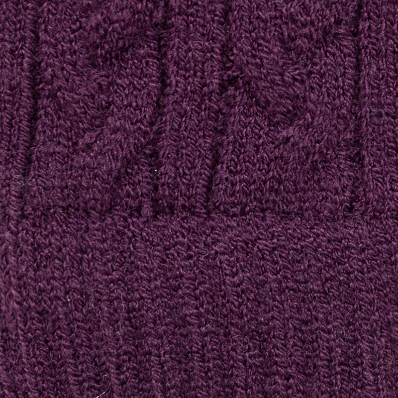 Load image into Gallery viewer, Dents Womens Cable Knit Cosy-Lined Gloves in Amethyst-4
