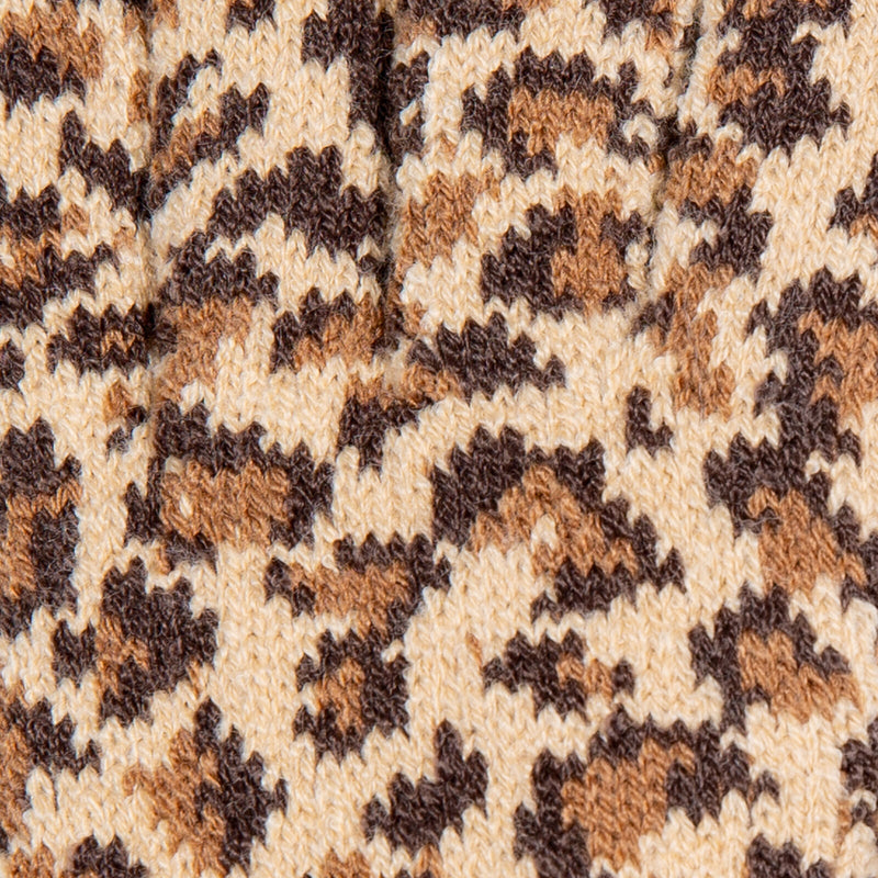 Load image into Gallery viewer, Dents Women’s Jacquard Knitted Gloves with Leopard Print Pattern-3
