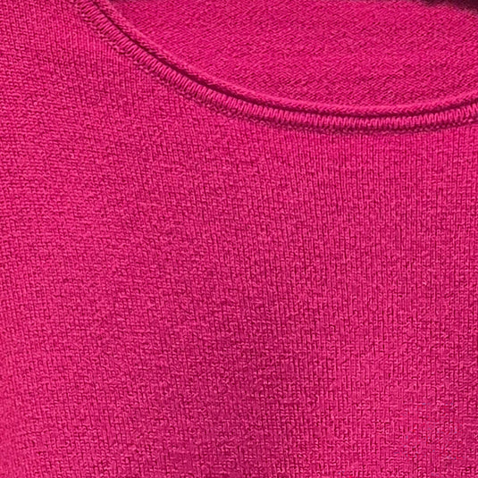 Luxury Cashmere Wool Pullover Jumper (Fine Knit) in Pink-4