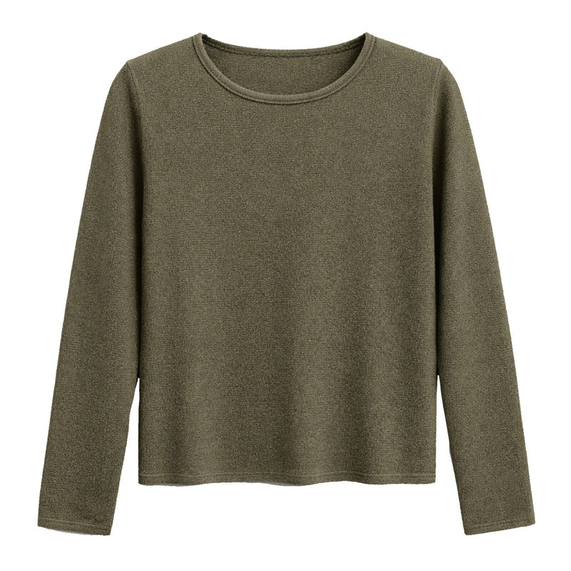 Load image into Gallery viewer, Luxury Cashmere Wool Pullover Jumper (Fine Knit) in Green-1
