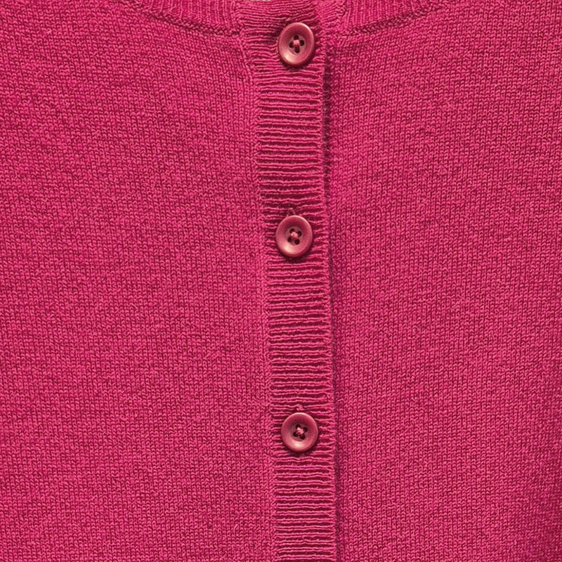 Load image into Gallery viewer, Luxury Cashmere Wool Fine Knit Button Cardigan (Regular Length) in Pink-4
