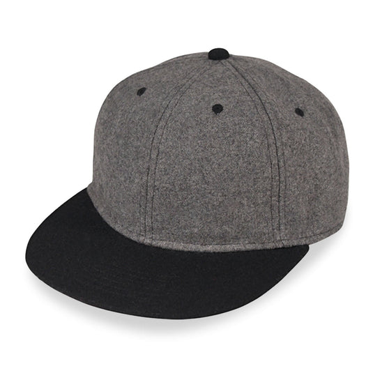 Goorin Brothers Mens Data Snapback Baseball Hat Cap Adjustable Wool Blend - Charcoal-3