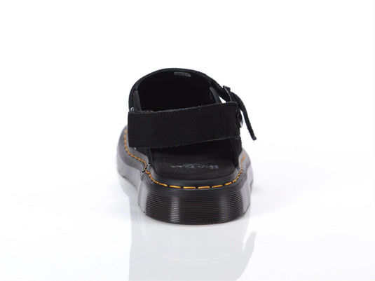 Dr. Martens Jorge II Sling Back Shoes Sandals Slip On in Black Suede
