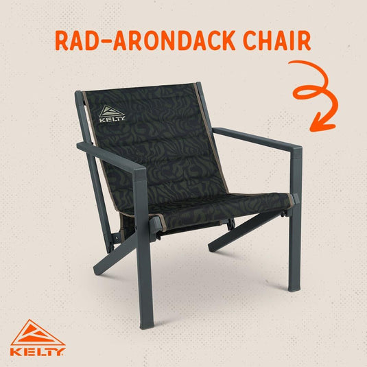 Kelty Rad-Arondack Portable Folding Camp Chair with Carry Bag-4