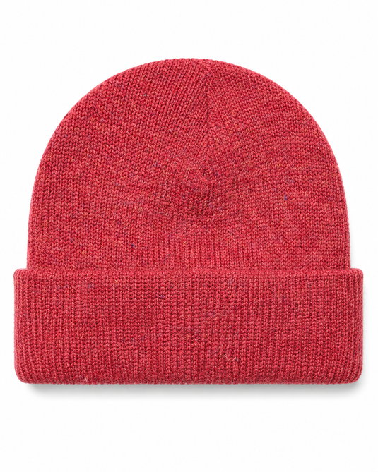 Emmy Ladies Shetland Ragg Wool Beanie with 3M Thinsulate Lining Warm Winter Hat in Wine-3