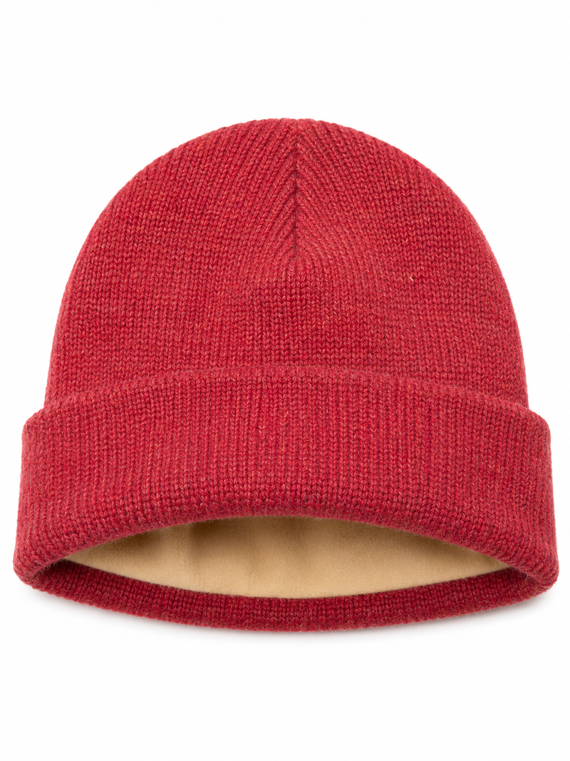 Load image into Gallery viewer, Emmy Ladies Shetland Ragg Wool Beanie with 3M Thinsulate Lining Warm Winter Hat in Wine-2
