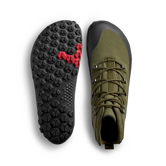 Vivobarefoot Tracker Textile AT II Women's Dark Olive
