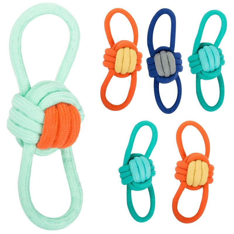 Load image into Gallery viewer, 6x Heavy Duty Rope Dog Pet Toy Tug of War Durable Tough Chew Small to Large Dogs-1
