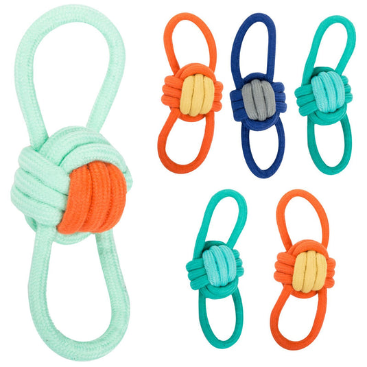 6x Heavy Duty Rope Dog Pet Toy Tug of War Durable Tough Chew Small to Large Dogs-0