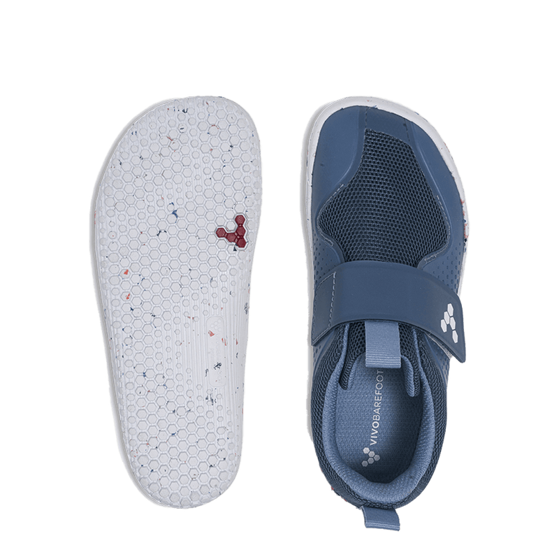 Load image into Gallery viewer, Shop Eco-friendlly Vivobarefoot Primus Sport III Kids Indigo
