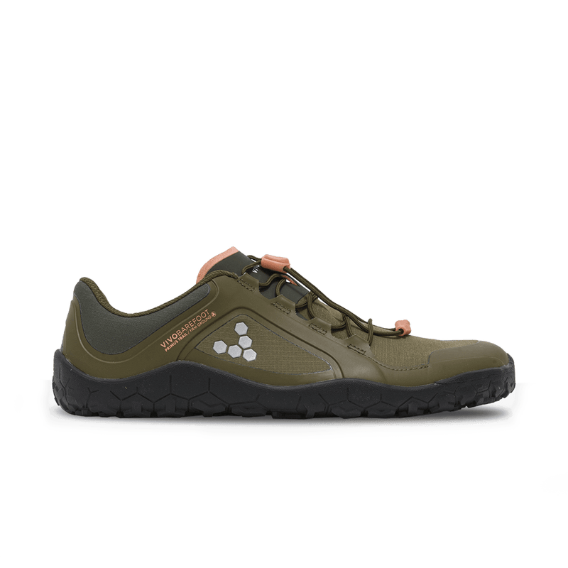 Load image into Gallery viewer, Vivobarefoot Primus Trail III All Weather FG Womens Dark Olive | Adventureco
