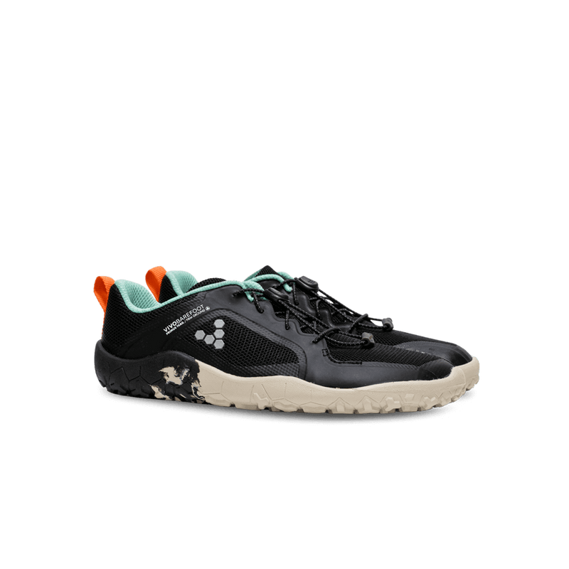 Load image into Gallery viewer, Vivobarefoot Primus Trail II FG Juniors Obsidian/Grey | Adventureco
