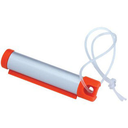 Funky Luggage Cylinder Tag Rollout Label for Address Details - Silver/Orange-3