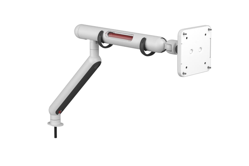 Load image into Gallery viewer, UFOU Kyber Monitor Arm Single Mount Bracket Heavy Duty Star Wars - White-1

