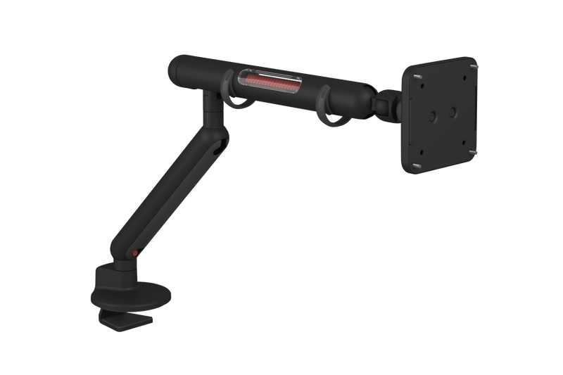 Load image into Gallery viewer, UFOU Kyber Monitor Arm Single Mount Bracket Heavy Duty Star Wars - Black-1
