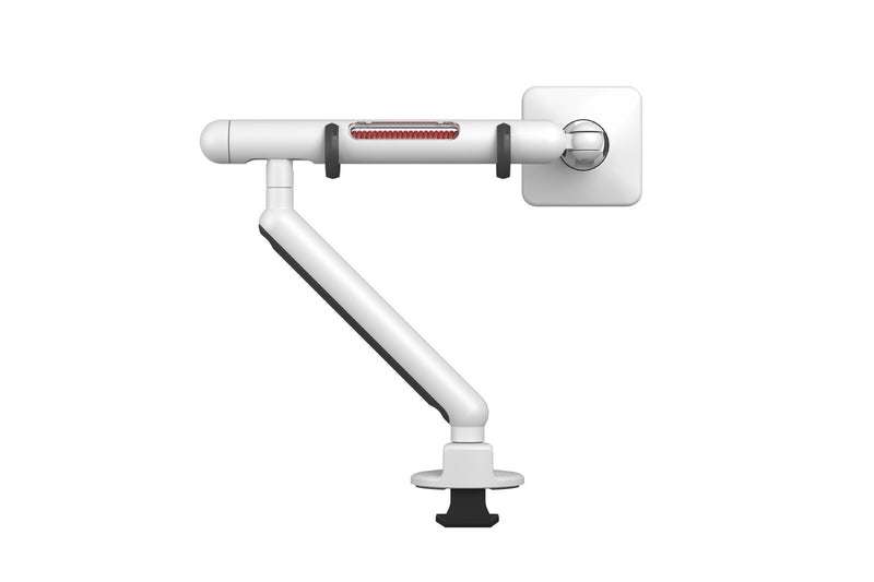 Load image into Gallery viewer, UFOU Kyber Monitor Arm Single Mount Bracket Heavy Duty Star Wars - White-2
