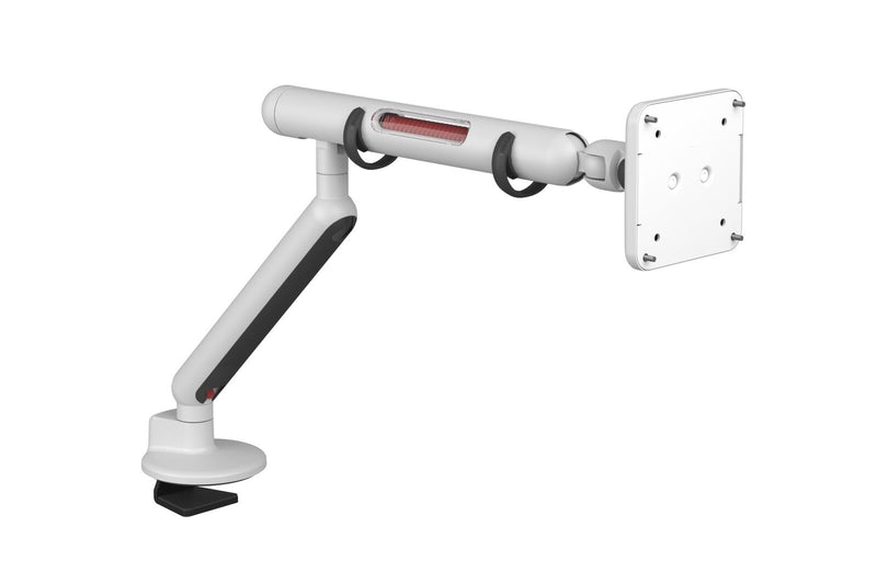 Load image into Gallery viewer, UFOU Kyber Monitor Arm Single Mount Bracket Heavy Duty Star Wars - White-1
