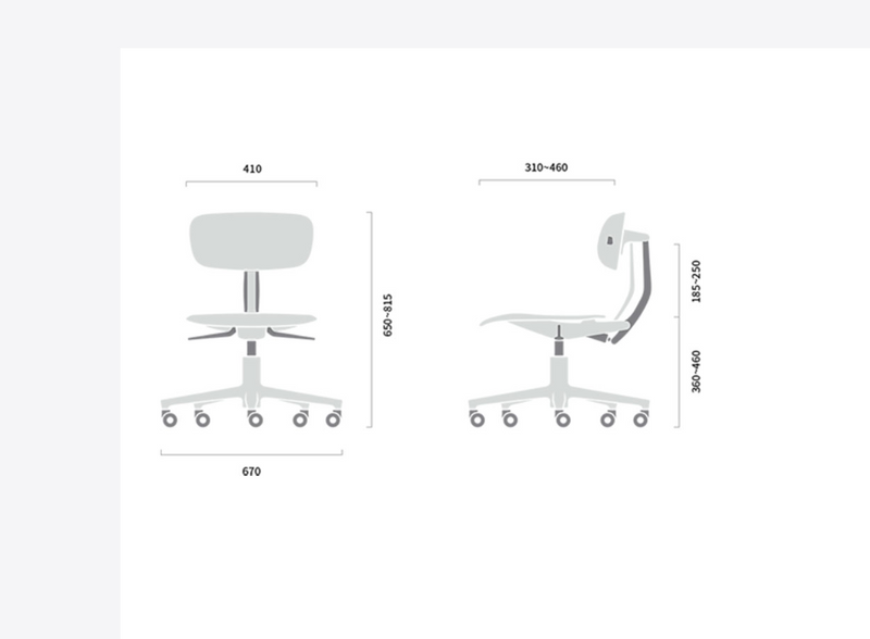 Load image into Gallery viewer, UFOU Cassia Ergonomic Childrens Kids Study Chair - Bamboo Green-2
