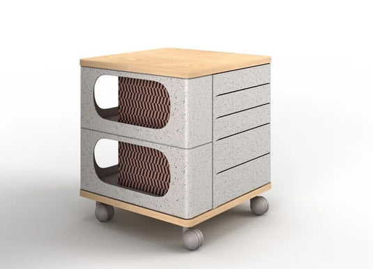 UFOU Fitin Helix Modular Storage Cabinet Unit (5 Revolving Doors)-0