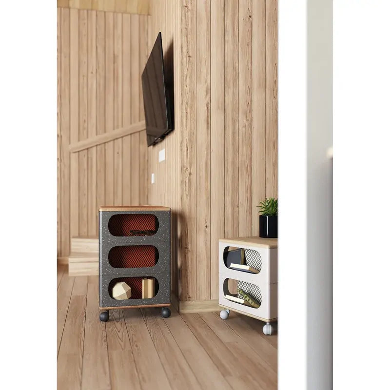Load image into Gallery viewer, UFOU Fitin Helix Modular Storage Cabinet Unit (5 Revolving Doors)-4
