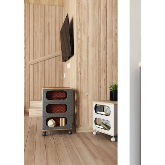 UFOU Fitin Helix Modular Storage Cabinet Unit (5 Revolving Doors)-4