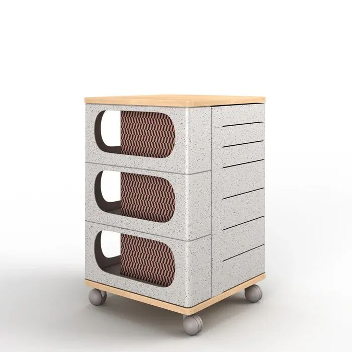 Load image into Gallery viewer, UFOU Fitin Helix Modular Storage Cabinet Unit (7 Revolving Doors)-0
