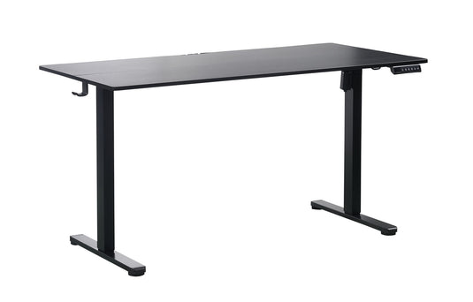Ergonomic Kids Study Chair & Adjustable Electric Standing Desk Set – Blue Chair & Black Desk-4