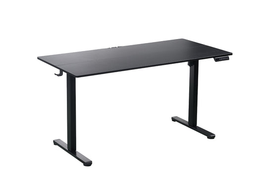 Ergonomic Kids Study Chair & Adjustable Electric Standing Desk Set – Blue Chair & Black Desk-3