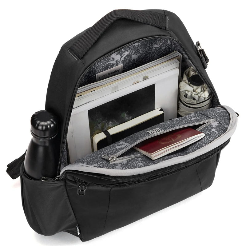 Load image into Gallery viewer, Pacsafe LS350 Anti-Theft 15L Econyl Backpack Bag in Black-3
