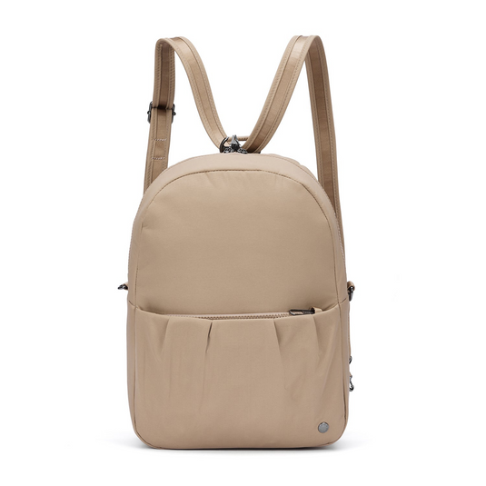 Pacsafe CX Convertible Backpack Bag in Taupe-1