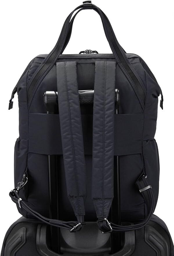 Load image into Gallery viewer, Pacsafe Citysafe CX Anti-Theft 13" Laptop Backpack Bag Econyl in  Black-2
