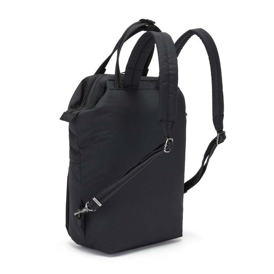 Pacsafe Citysafe CX Econyl Anti-Theft Mini Bag Backpack in Black-4
