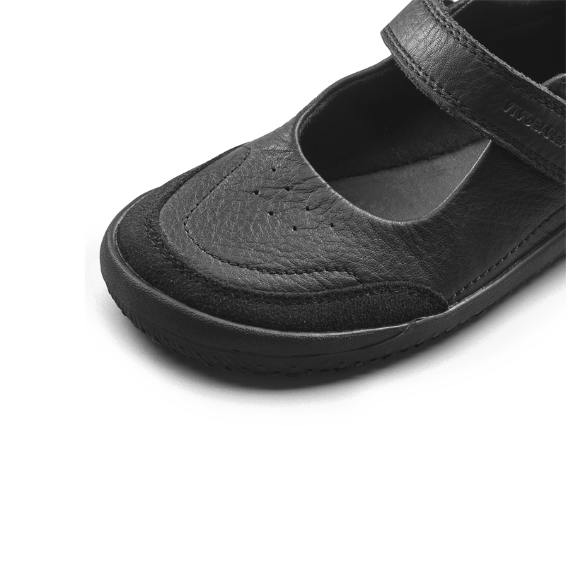 Load image into Gallery viewer, Vivobarefoot Gobi Bar Kids Obsidian
