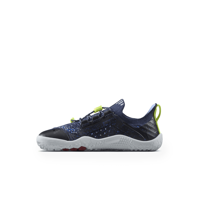 Load image into Gallery viewer, Vivobarefoot Primus Trail Knit FG Kids Barefoot Trail Shoe – Night Sky
